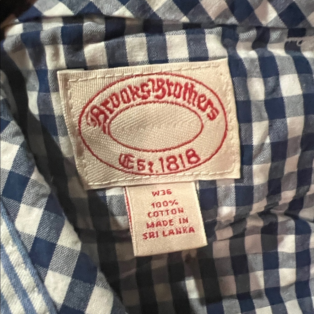 Brooks Brothers Men’s 100% Cotton Genuine Seersucker Shorts - Picture 5 of 5
